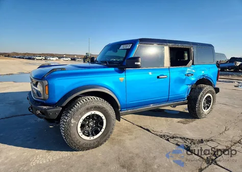 2024 Ford Bronco Badlands из США, поврежденный, VIN 1FMEE9BP6RLB46853